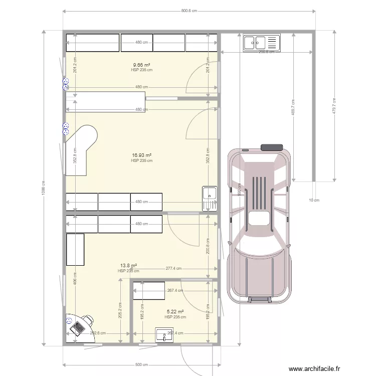 centre de conditionnement oeufs . Plan de 