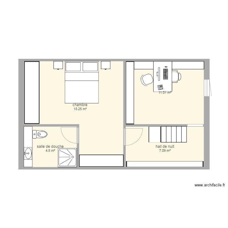 projet 1. Plan de 0 pièce et 0 m2