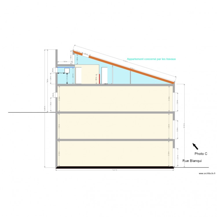 Plan. Plan de 0 pièce et 0 m2