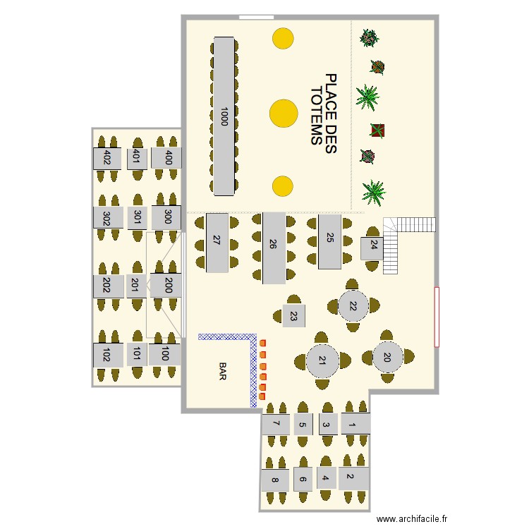 GAOU. Plan de 0 pièce et 0 m2