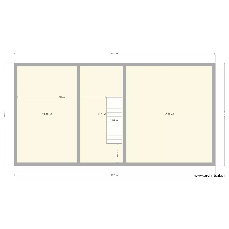 Plan Grange Appartement 2. Plan de 