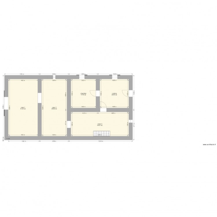 MAISON JC SOUS SOL EXISTANT. Plan de 0 pièce et 0 m2