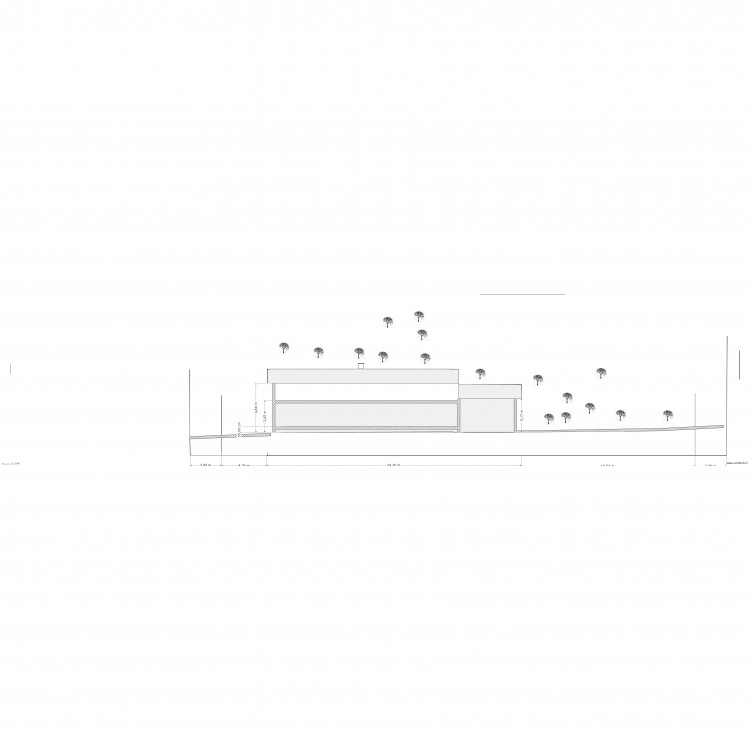 Coupe Paysagere Cc 100e. Plan de 0 pièce et 0 m2