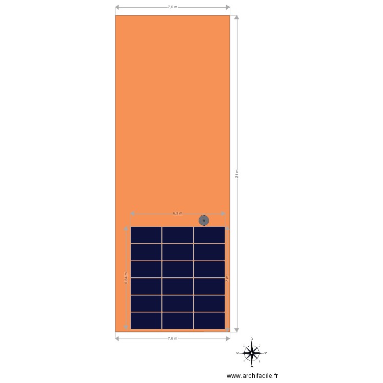 FREZARD. Plan de 0 pièce et 0 m2