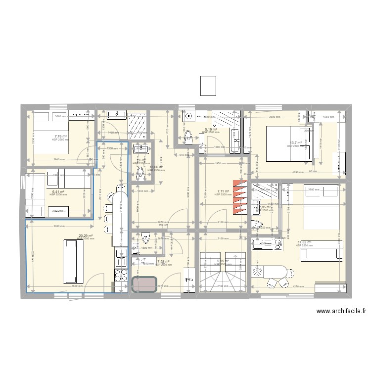 plan gite saskia 1 etage                   rch location. Plan de 0 pièce et 0 m2