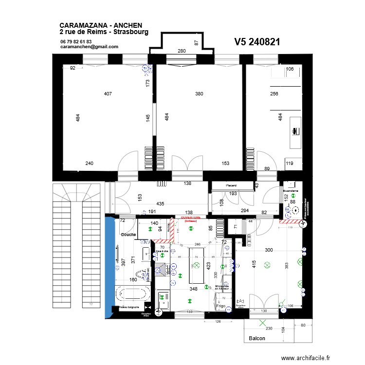 Plan Reims V3. Plan de 0 pièce et 0 m2