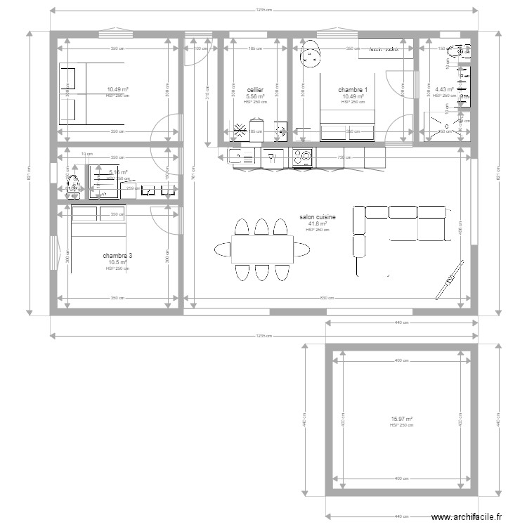 PLAN VIC. Plan de 0 pièce et 0 m2