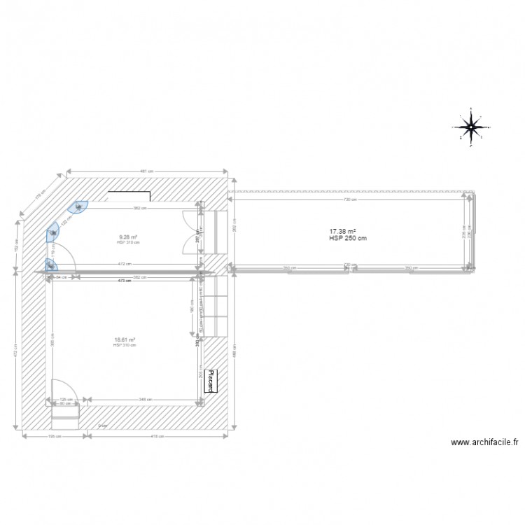 Appartement biarritz coté sud. Plan de 0 pièce et 0 m2