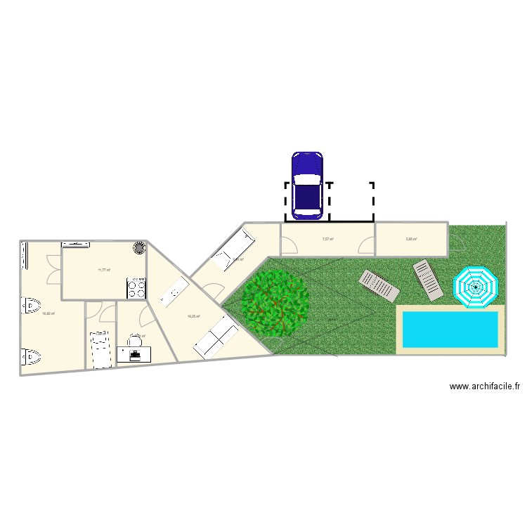 Poop. Plan de 0 pièce et 0 m2
