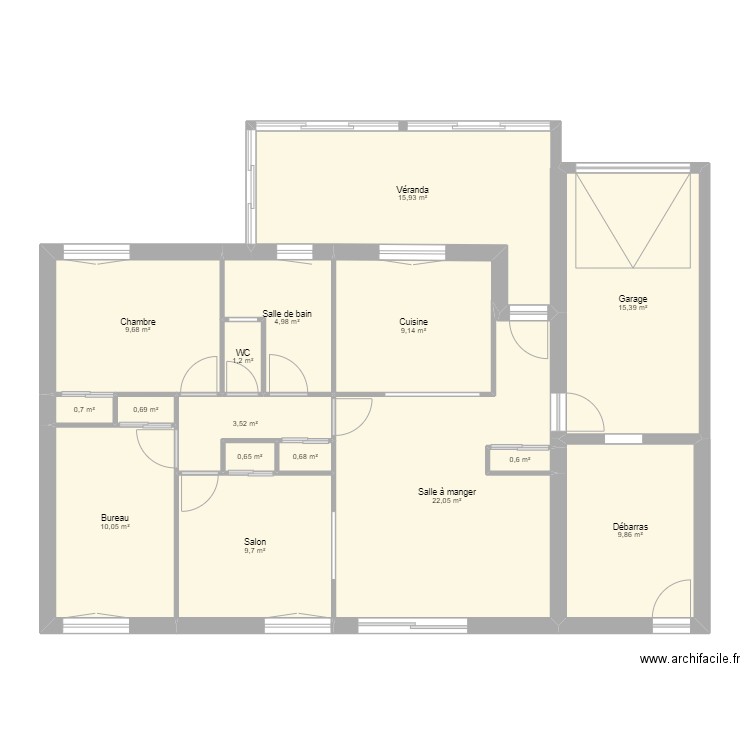 PLAN BIS . Plan de 0 pièce et 0 m2