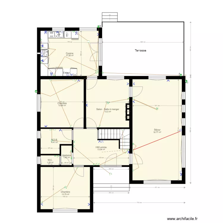 41 r latour rez. Plan de 41 r latour rez. Plan de