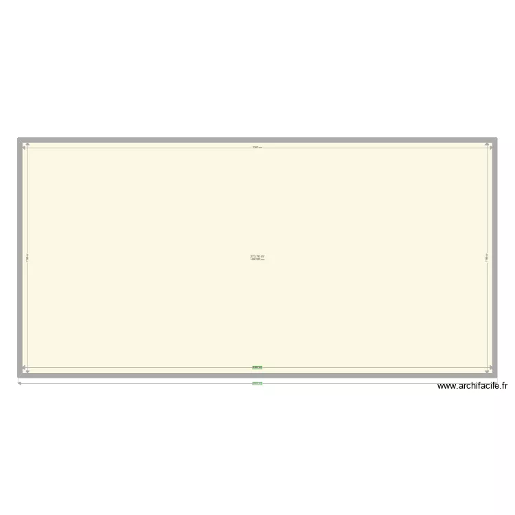 B&acirc;timent M&eacute;tallique Lebecq et associ&eacute;s. Plan de 