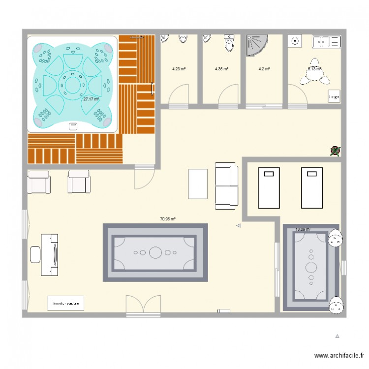 plan spa coralie martinho. Plan de 0 pièce et 0 m2