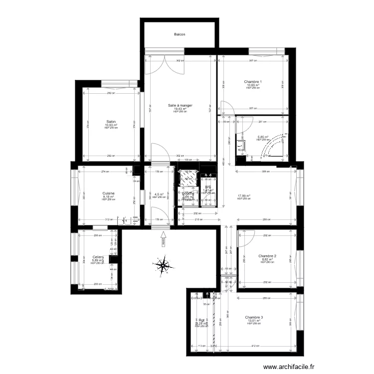 JANUEL SAGES FEMMES PLAN EXISTANT. Plan de 