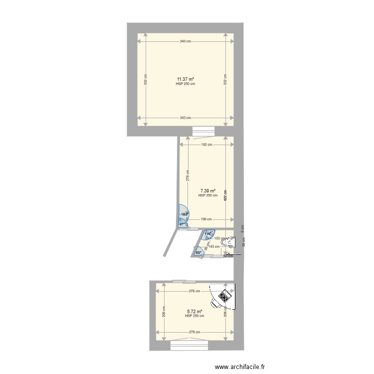 agrandissement arriere. Plan de 0 pièce et 0 m2