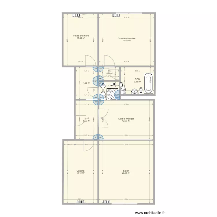 Saphir 1030 Avant. Plan de 