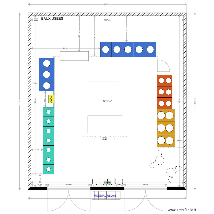 MAGASIN MERIGNAC. Plan de 0 pièce et 0 m2