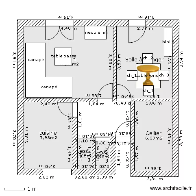essai. Plan de 