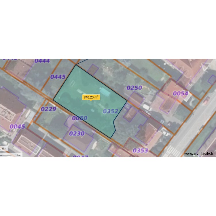 Maison. Plan de 0 pièce et 0 m2