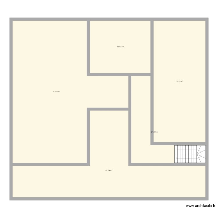 batiment 1. Plan de 0 pièce et 0 m2