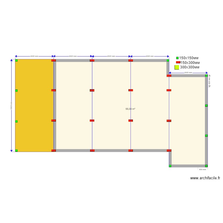 Фаворит Сваи1. Plan de 8 pièces et 119 m2