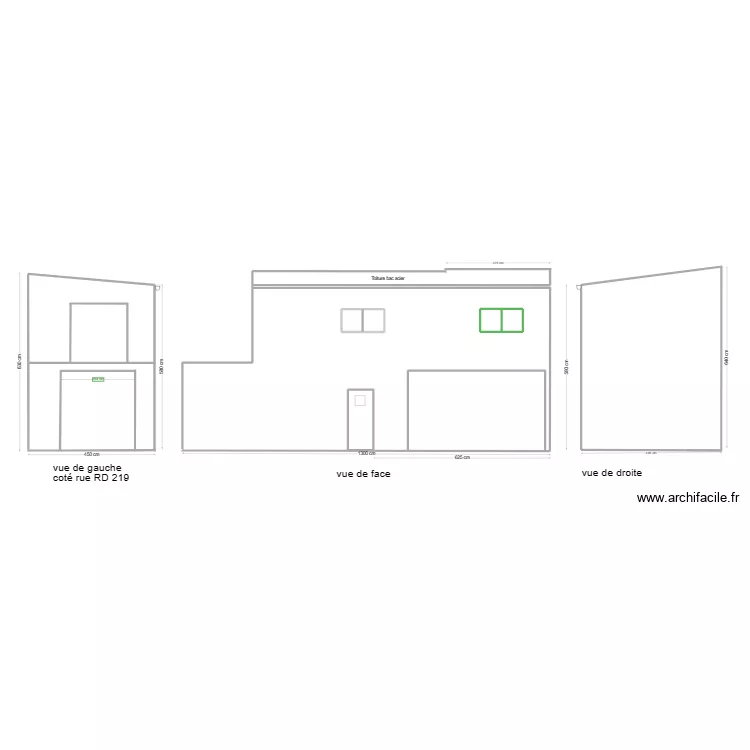 PCMI5    GARAGES   3    FACES bv. Plan de 