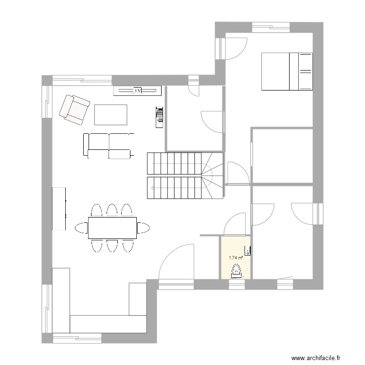 ma prochaine maison. Plan de 0 pièce et 0 m2