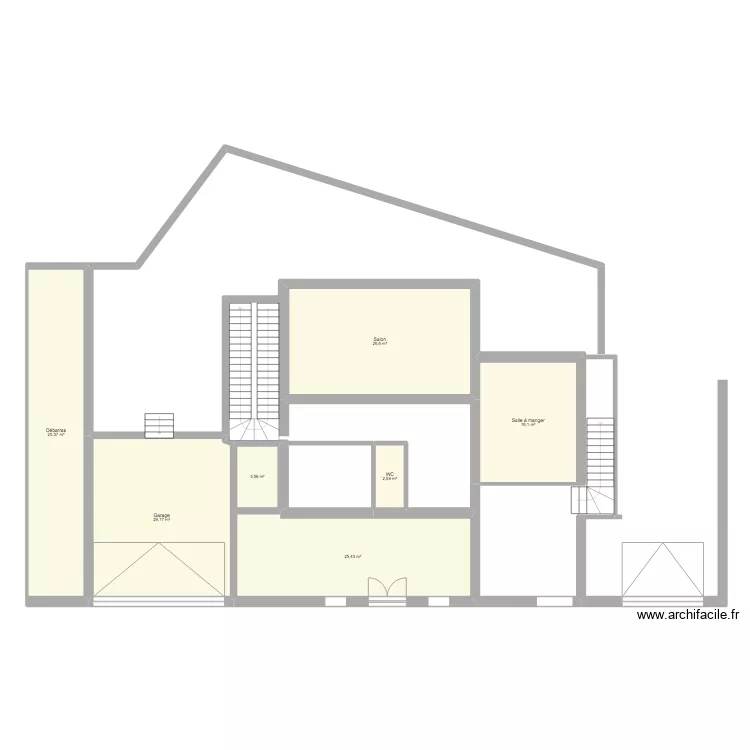 Maison San Agustin 1er étage. Plan de Maison San Agustin 1er étage. Plan de