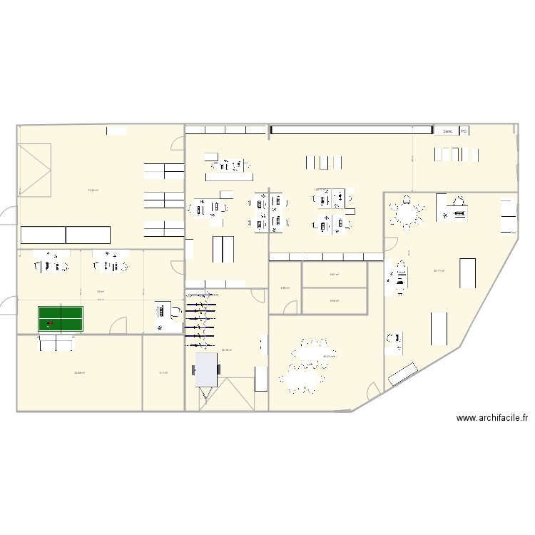 local V12. Plan de 0 pièce et 0 m2