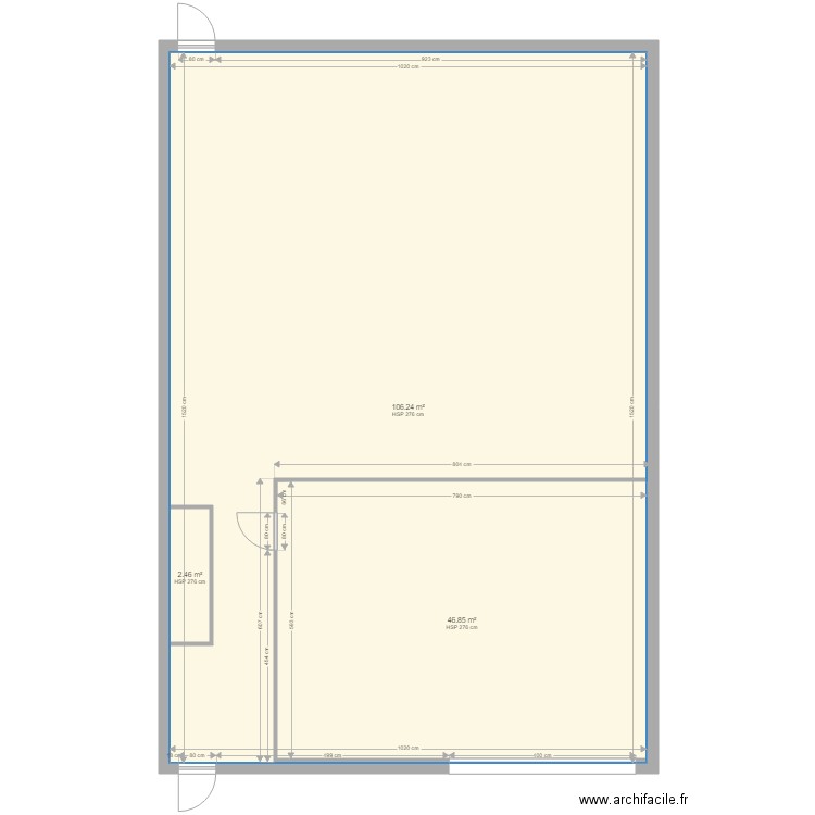 escape. Plan de 0 pièce et 0 m2