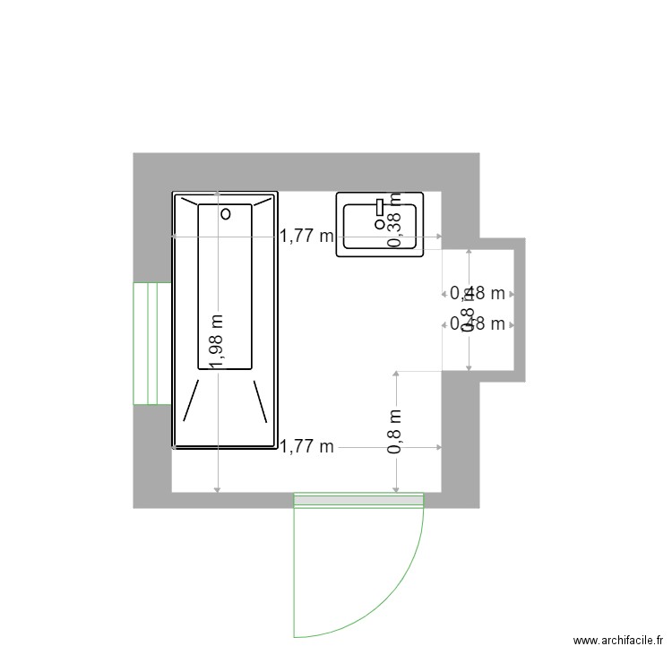 RAUCOULES 1. Plan de 0 pièce et 0 m2