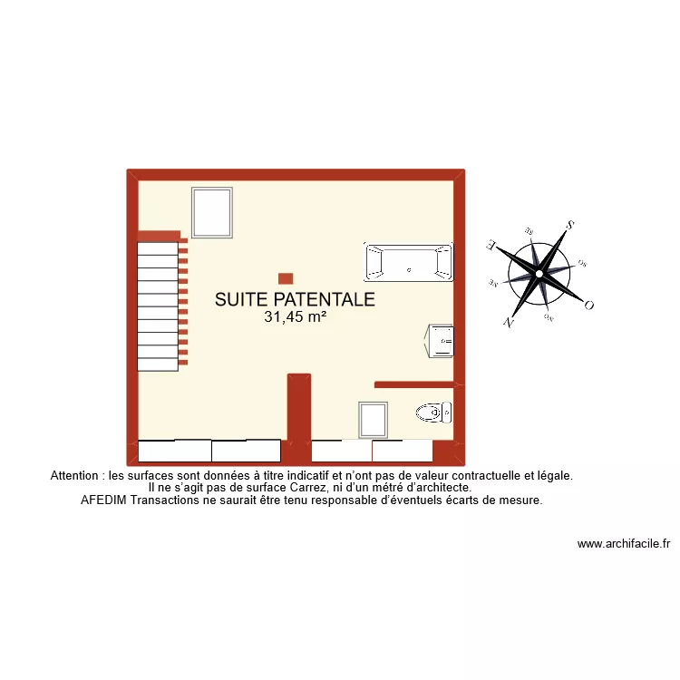 BI 8876 ETAGE 2 NIVEAU 2. Plan de 