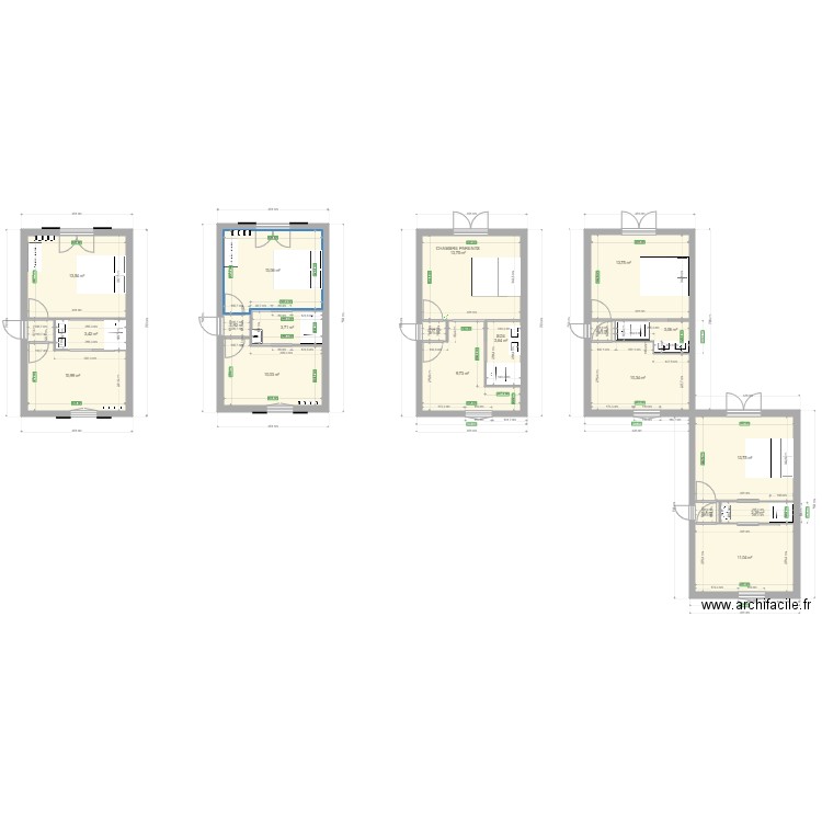 briorederie. Plan de 0 pièce et 0 m2