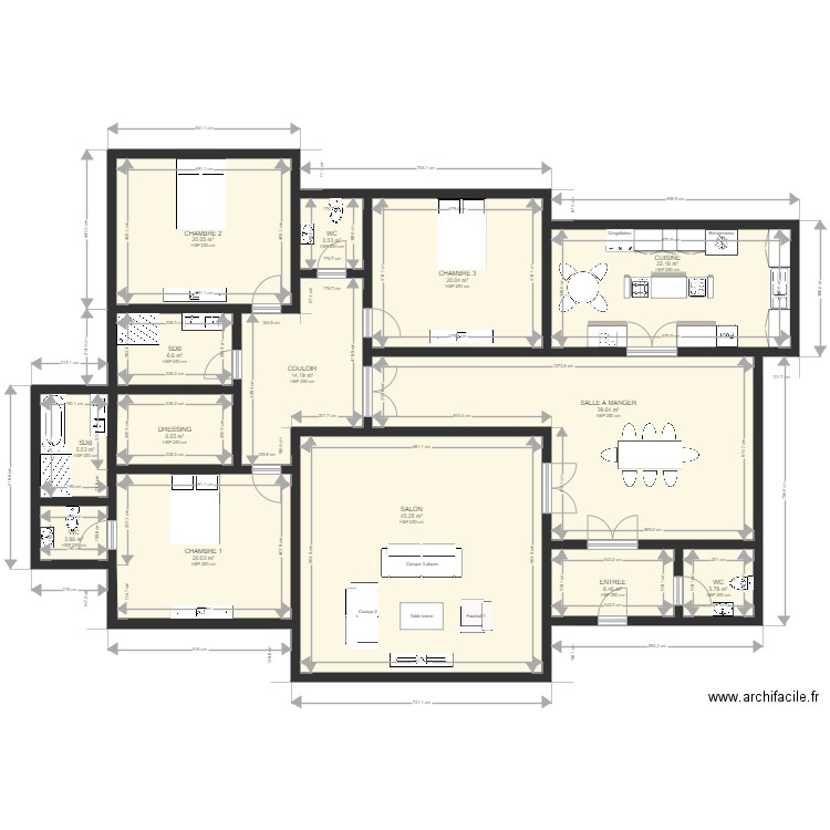 MASON GB 1. Plan de 0 pièce et 0 m2