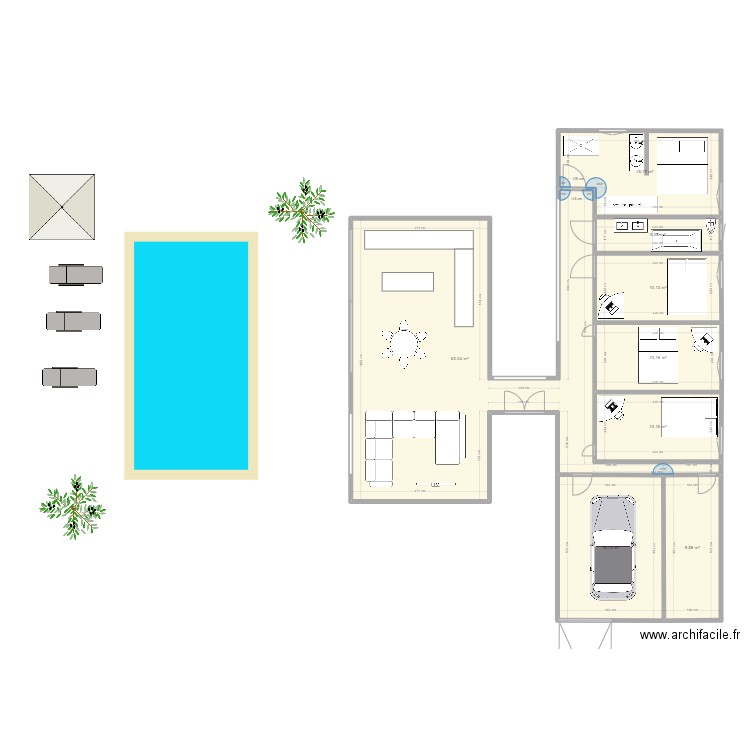 Maison de reve. Plan de 0 pièce et 0 m2