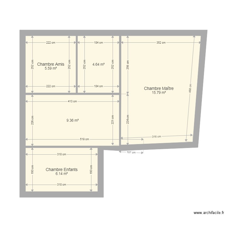 001 Le tréport  Etages 2. Plan de 0 pièce et 0 m2