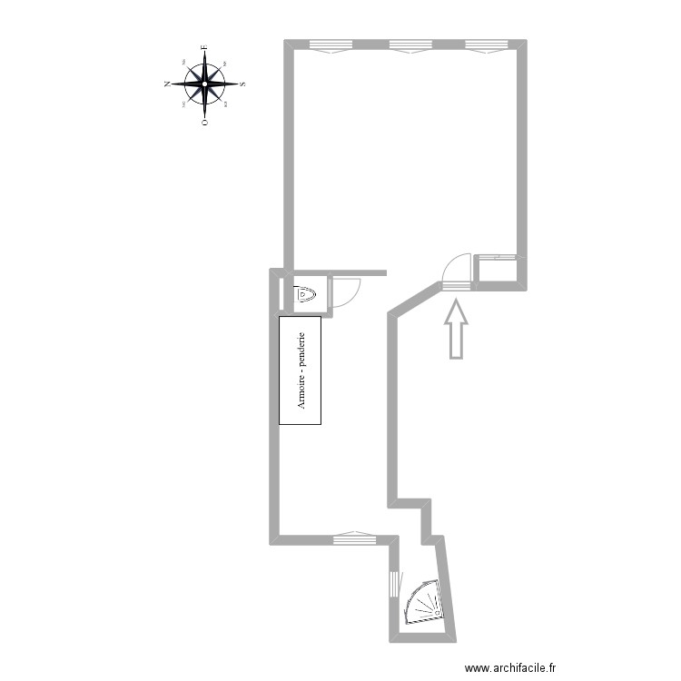 RUL. Plan de 0 pièce et 0 m2