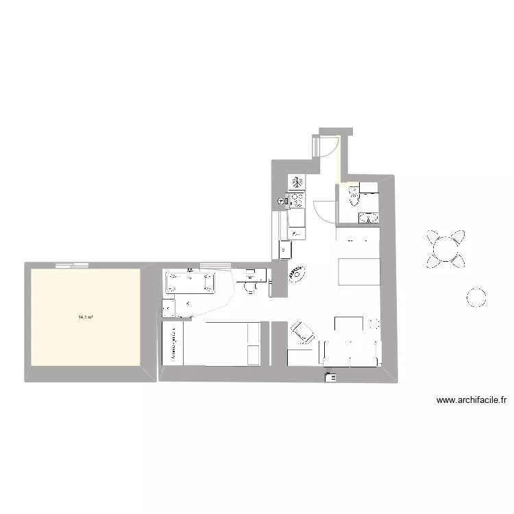interieur essai 10. Plan de 