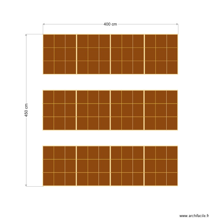 Potager Péri. Plan de 0 pièce et 0 m2