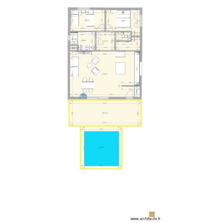 MAISON AMOUR 2. Plan de 0 pièce et 0 m2