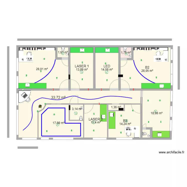 Cabinet A4. Plan de Cabinet A4. Plan de