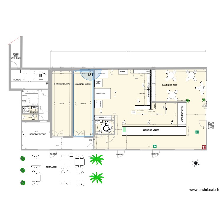 BOUL10. Plan de 6 pièces et 184 m2