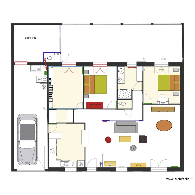 NIEUL RC Apres Sol1 . Plan de 0 pièce et 0 m2