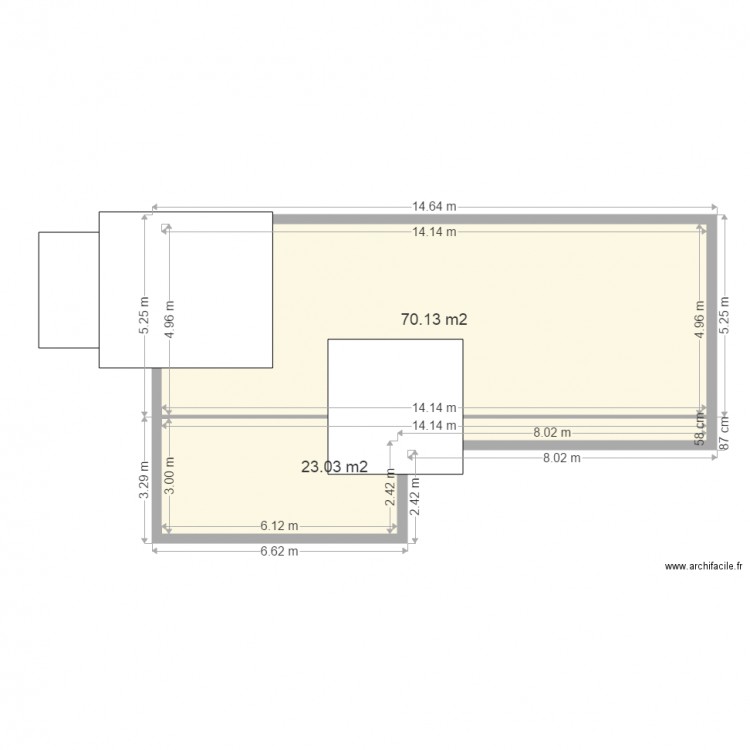 8565. Plan de 0 pièce et 0 m2