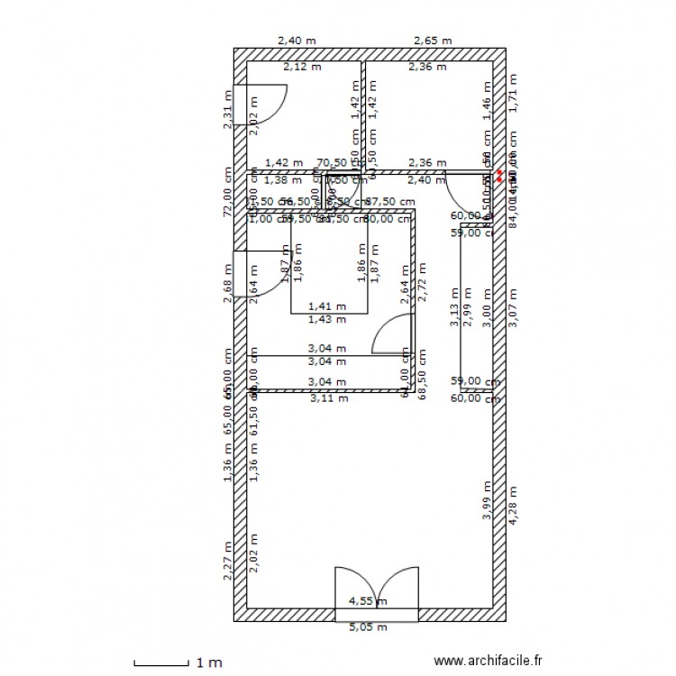 Rez de chaussé. Plan de 0 pièce et 0 m2