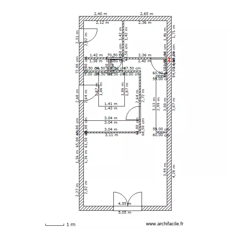 Rez de chauss&eacute;. Plan de 