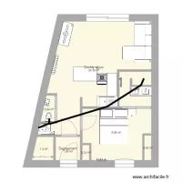 Appart RDC eau us&eacute;e