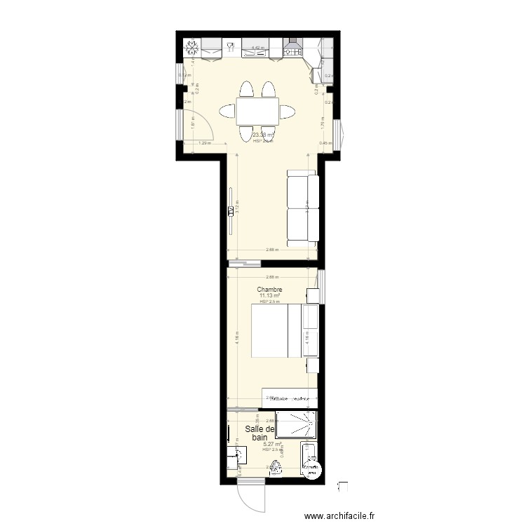 SCI MONT D OR APPART3  2 MARS 2021. Plan de 0 pièce et 0 m2