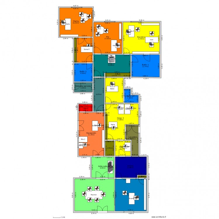 Balmes 182, V2. Plan de 0 pièce et 0 m2