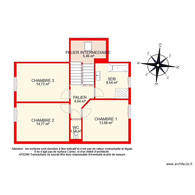BI 8825 ETAGE. Plan de 0 pièce et 0 m2